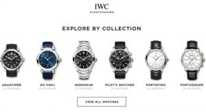 Review For 2017 Replica IWC Released New Website