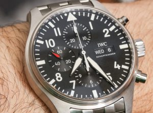 New For 2017 Replica IWC Pilot's Chronograph Mens Watch Guide