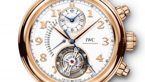 IWC Da Vinci Tourbillon Rétrograde Chronograph Replica Watch For Christmas Day