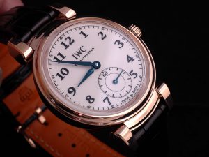 Limited Edition Replica IWC Da Vinci Automatic Edition 150 Years 18K Red Gold Watch Review