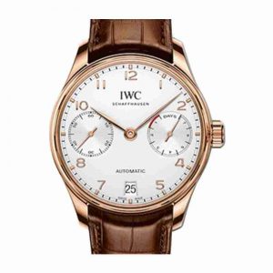 Classic Swiss IWC Portuguese Automatic Silver Plated Dial 42.3mm Replica Watch Review