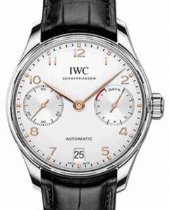 Classic Swiss IWC Portuguese Automatic Silver Plated Dial 42.3mm Replica Watch Review