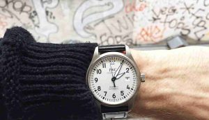 Latest Update Swiss IWC Pilot Mark XVIII Automatic Black And White Dial 40mm Replica Watches Review