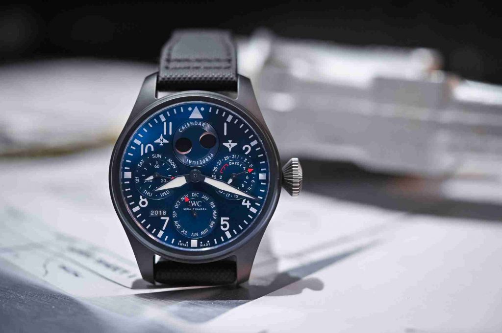 Lewis Hamilton And His IWC Big Pilot's Watch Perpetual Calendar Edition Replica