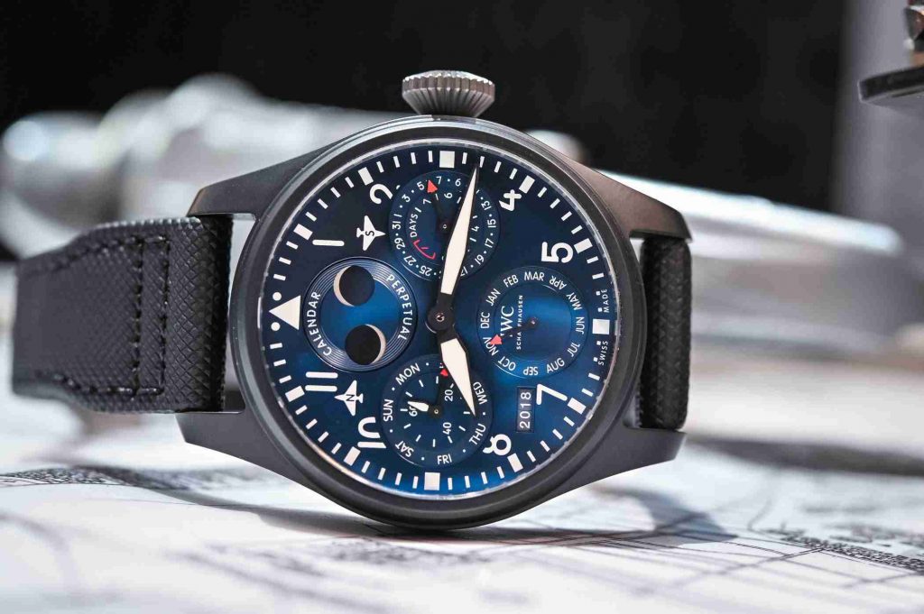 Lewis Hamilton And His IWC Big Pilot's Watch Perpetual Calendar Edition Replica