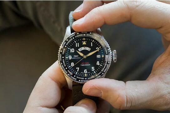 Tom Brady And His Replica IWC Pilot's Timezoner Spitfire Edition Longest Flight Watches