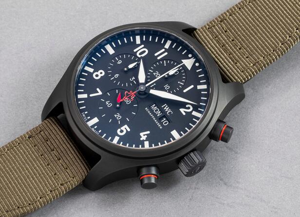 The IWC Pilot's Watch Automatic Chronograph Top Gun Edition SFTI 44mm Replica 1