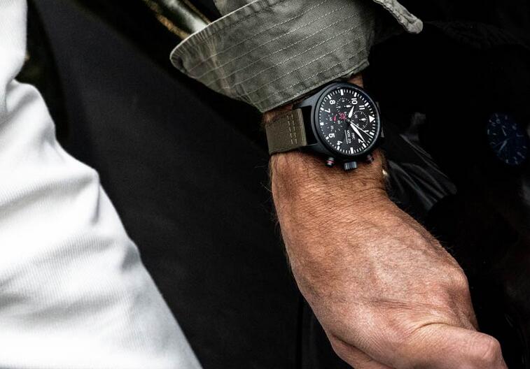 Limited Edition IWC Pilot's TOP GUN Ceratanium Chronograph Watches Guide 3