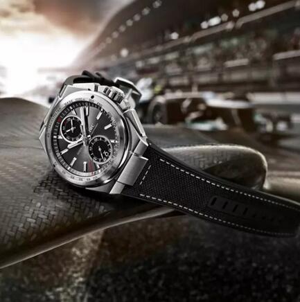 Replica IWC Ingenieur Chronograph Racer Silver Dial Rubber Strap IW378509 Watch Review 1