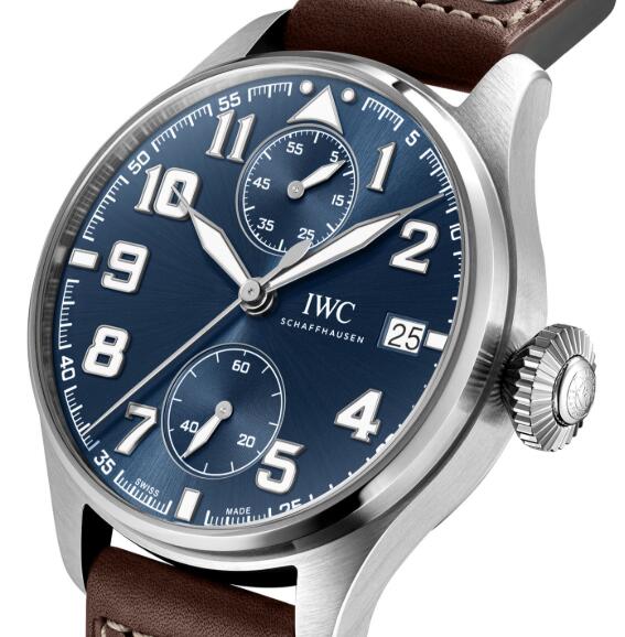 Limited Edition Replica IWC Big Pilot's Chronograph Monopusher Le Petit Prince Steel Watch 2