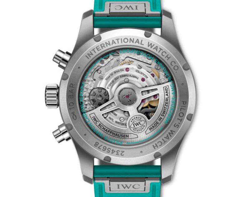 IWC Pilot’s Watch Chronograph 41 Edition Mercedes-AMG Green Sport Replica Guide 3