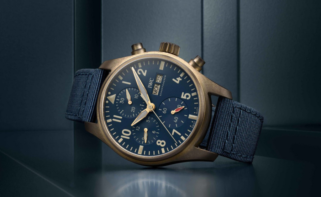 IWC Pilot's Chronograph 41 in Bronze